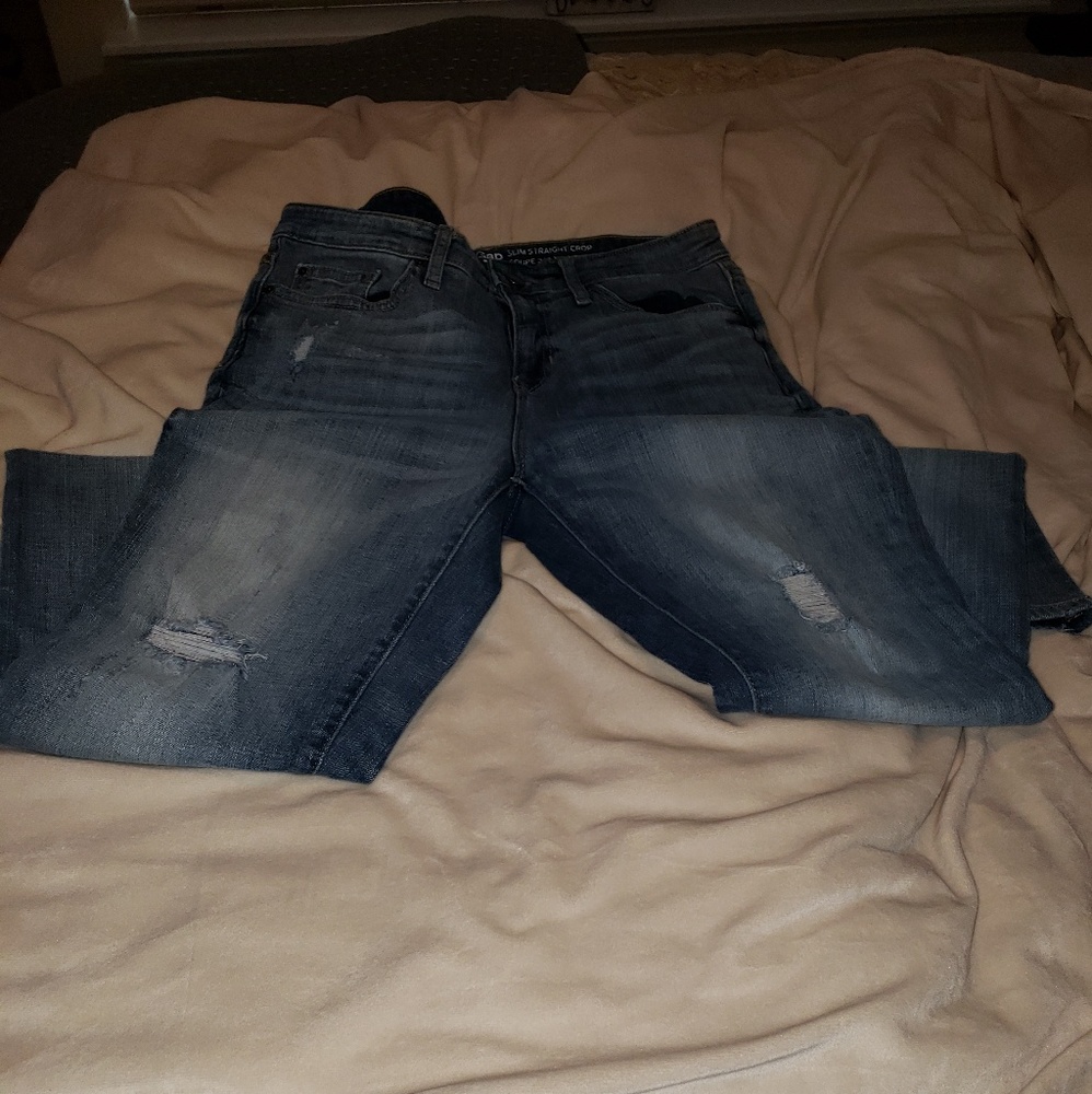GAP Slim Straight Crop Jeans Size 6R